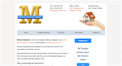 Desktop Screenshot of marcumins.com